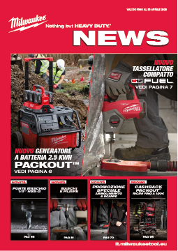 Novità Milwaukee