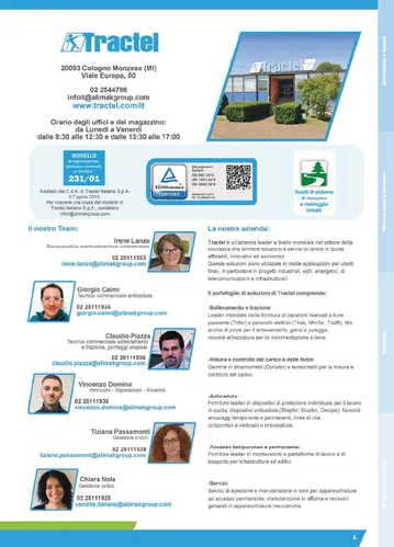 Catalogo Tractel Sollevamento